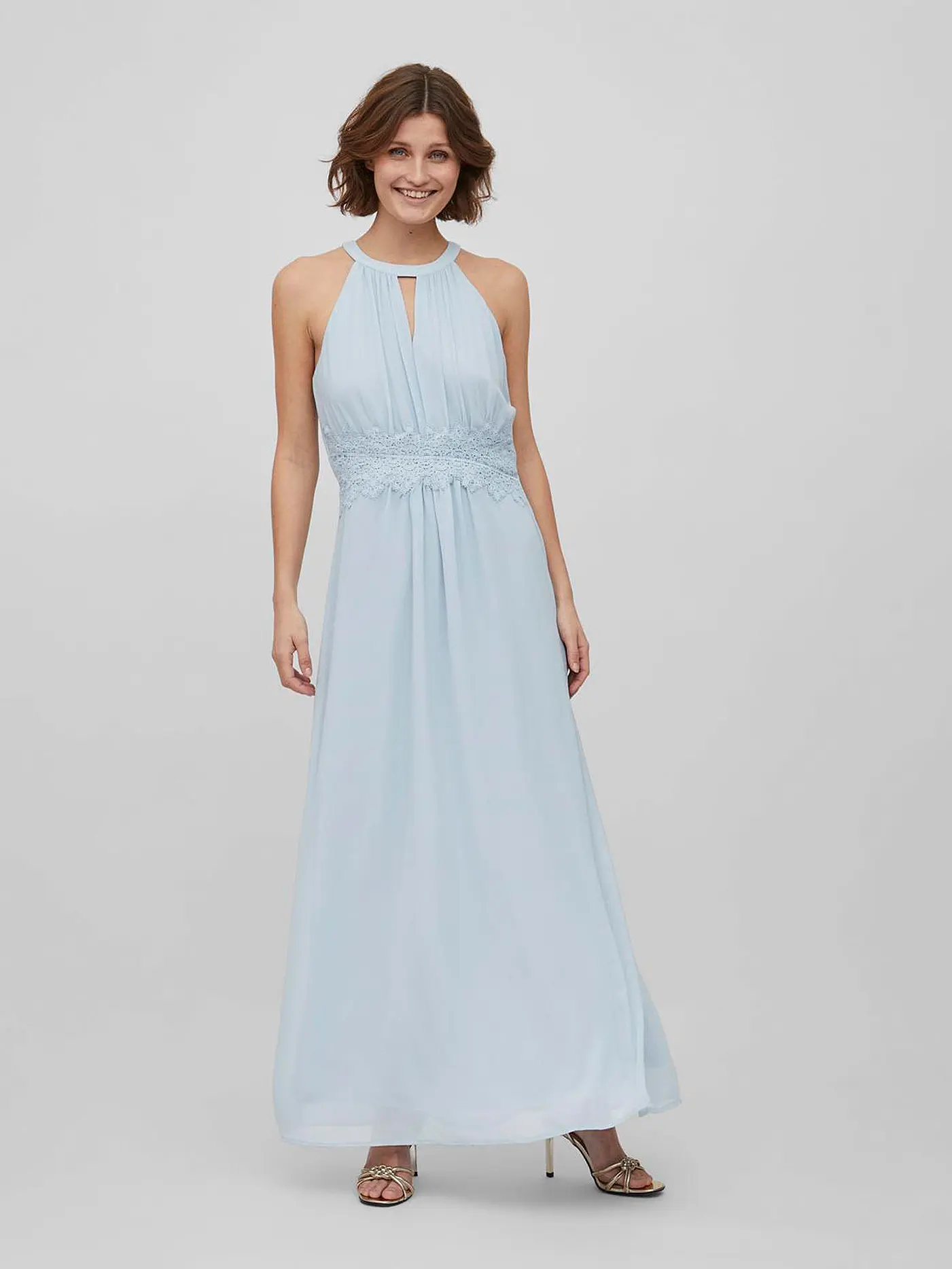 VILA | Abendkleid VIMILINA | hellblau