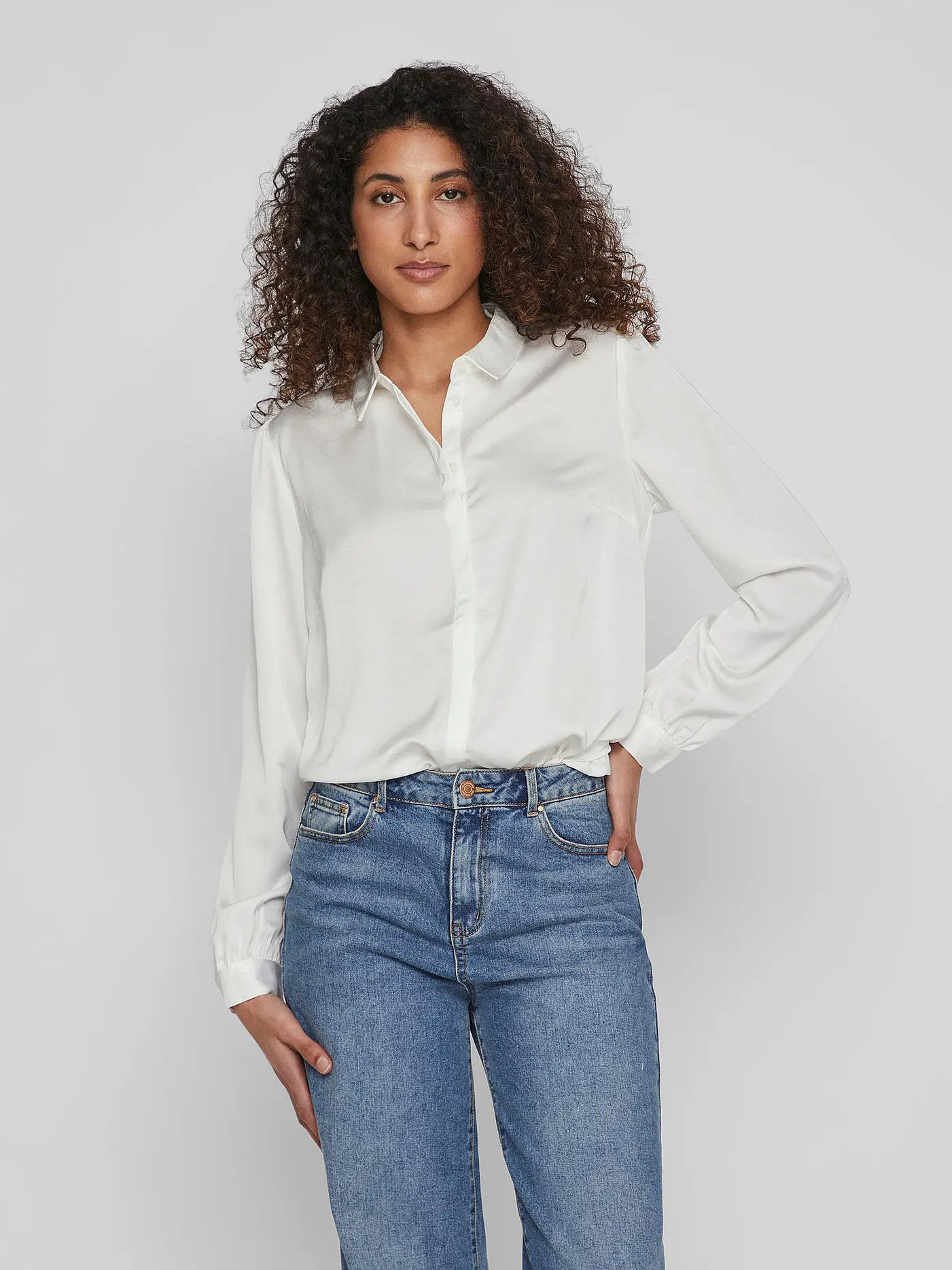 VILA | Bluse VIELLETTE | weiss