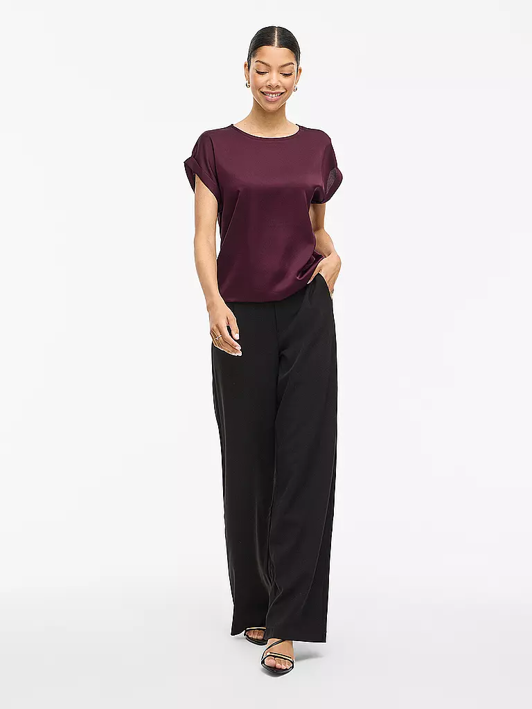 VILA | Blusenshirt VIELLETTE | beere