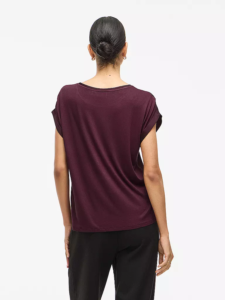VILA | Blusenshirt VIELLETTE | beere