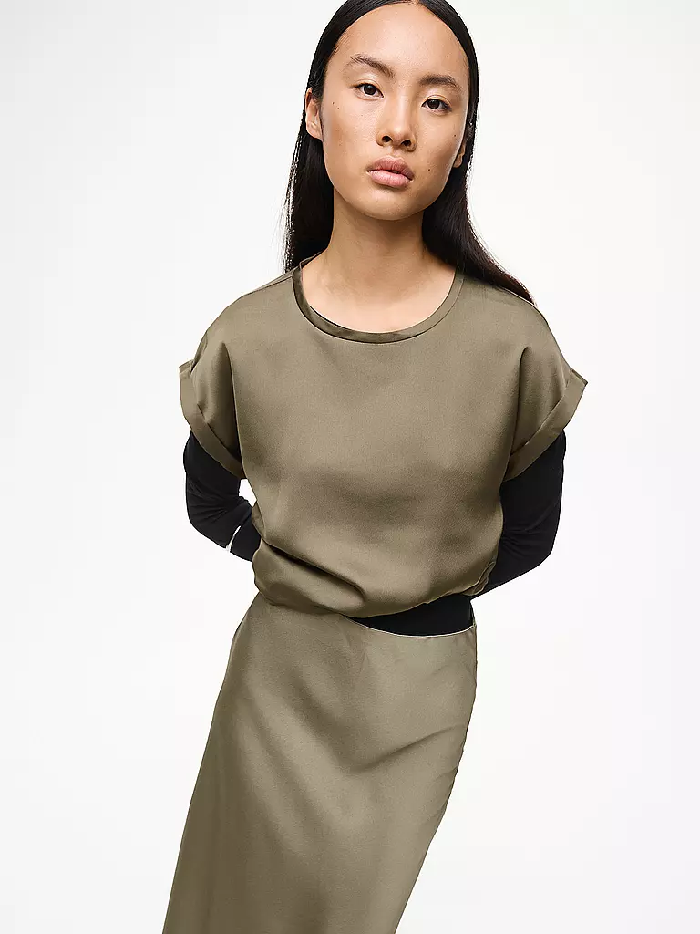 VILA | Blusenshirt VIELLETTE | olive