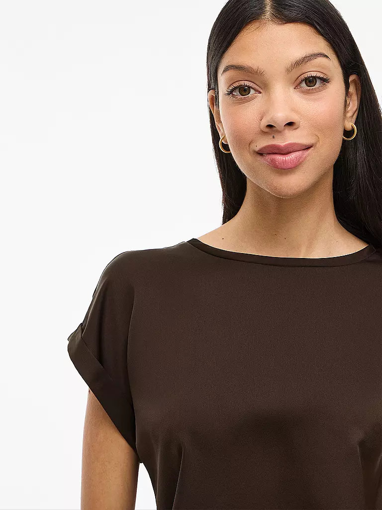VILA | Blusenshirt VIELLETTE | beere
