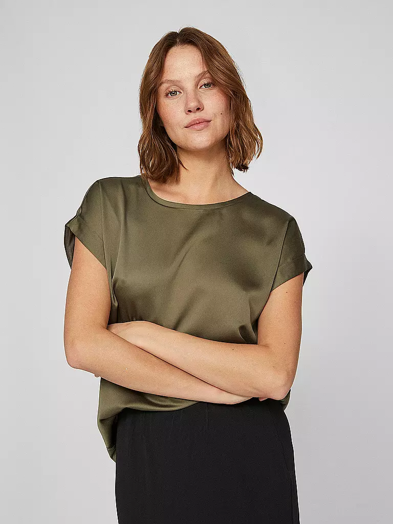VILA | Blusenshirt VIELLETTE | olive
