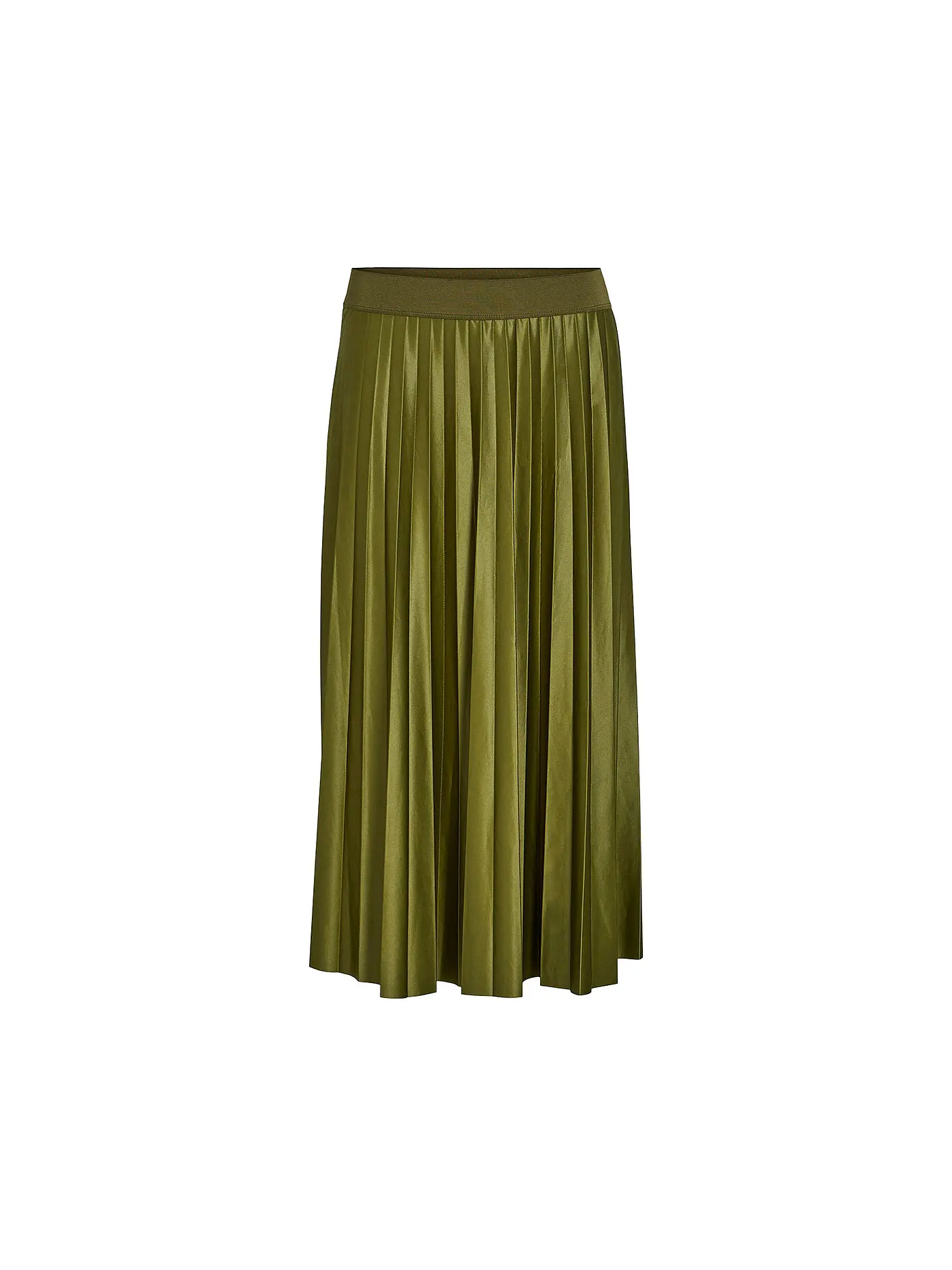 VILA | Plisseerock VINITBAN  | olive