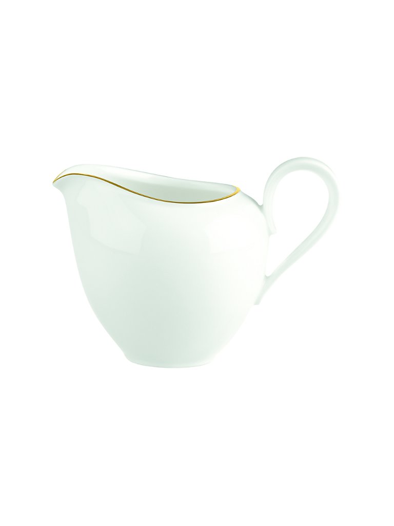 VILLEROY & BOCH SIGNATURE Milchkännchen Anmut Gold 0,21l weiss