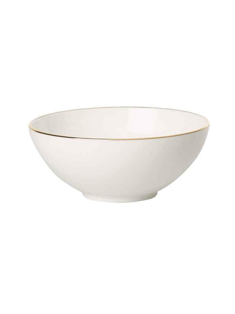 SIGNATURE Dessertschale Anmut Gold 13cm weiss baby