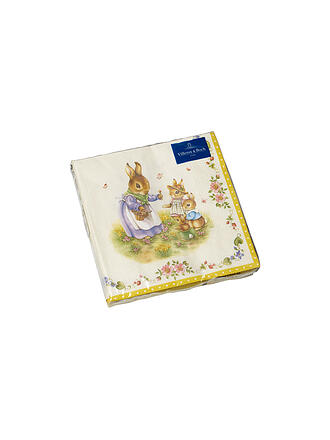 VILLEROY & BOCH | Oster-Lunch-Servietten Familie 33x33cm