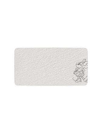 VILLEROY & BOCH | Servierplatte 35x18cm MANUFACTURE-MICKEY MOUSE Weiss