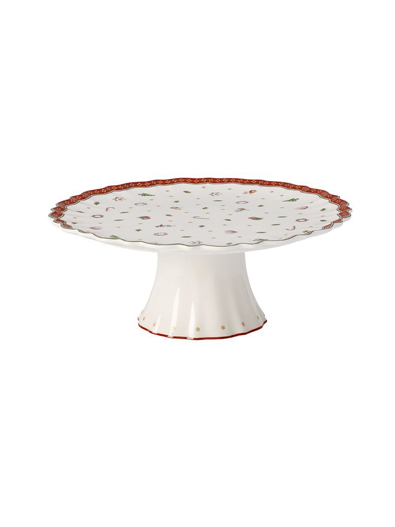 VILLEROY & BOCH Toy's Delight Kuchenplatte auf Fuss 28cm  bunt