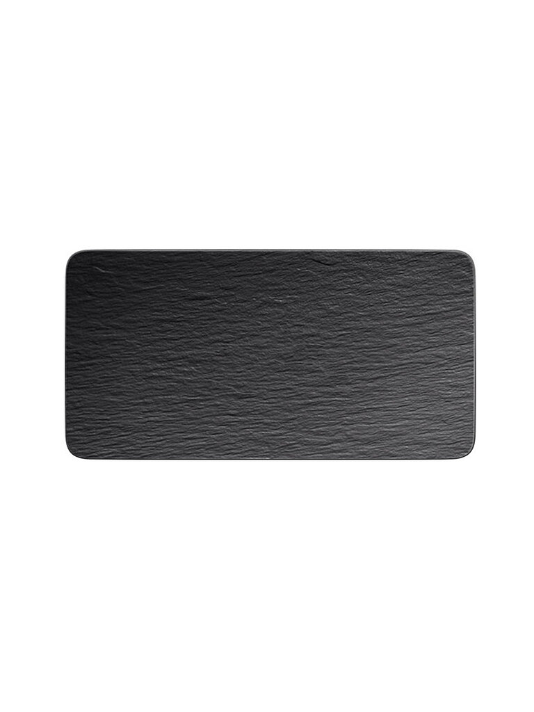 Servierplatte rechteckig Manufacture Rock 35x18cm schwarz baby