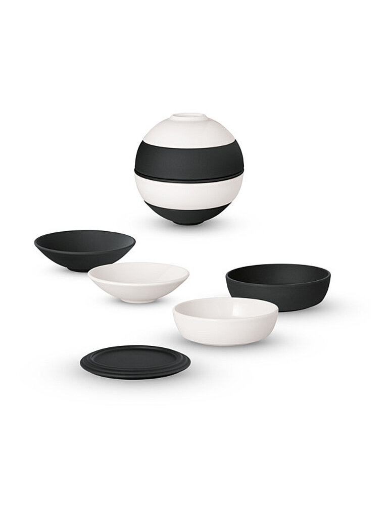 La Petite Boule BLACK&WHITE ICONIC 5tlg schwarz baby