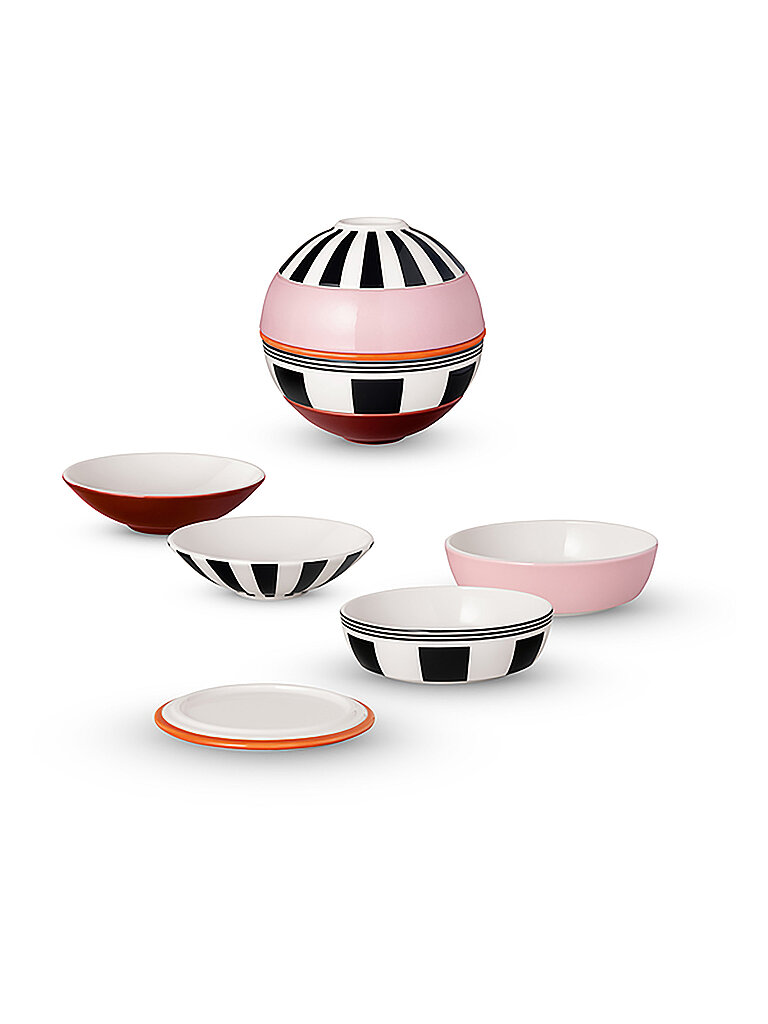VILLEROY & BOCH La Petite Boule MEMPHIS ICONIC 5tlg bunt
