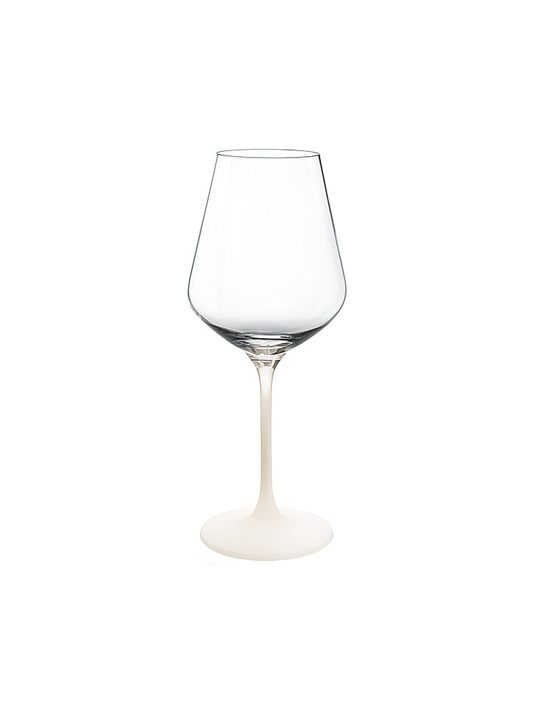 Rotweinglas 4er Set MANUFACTURE ROCK BLANC GLAS weiss baby