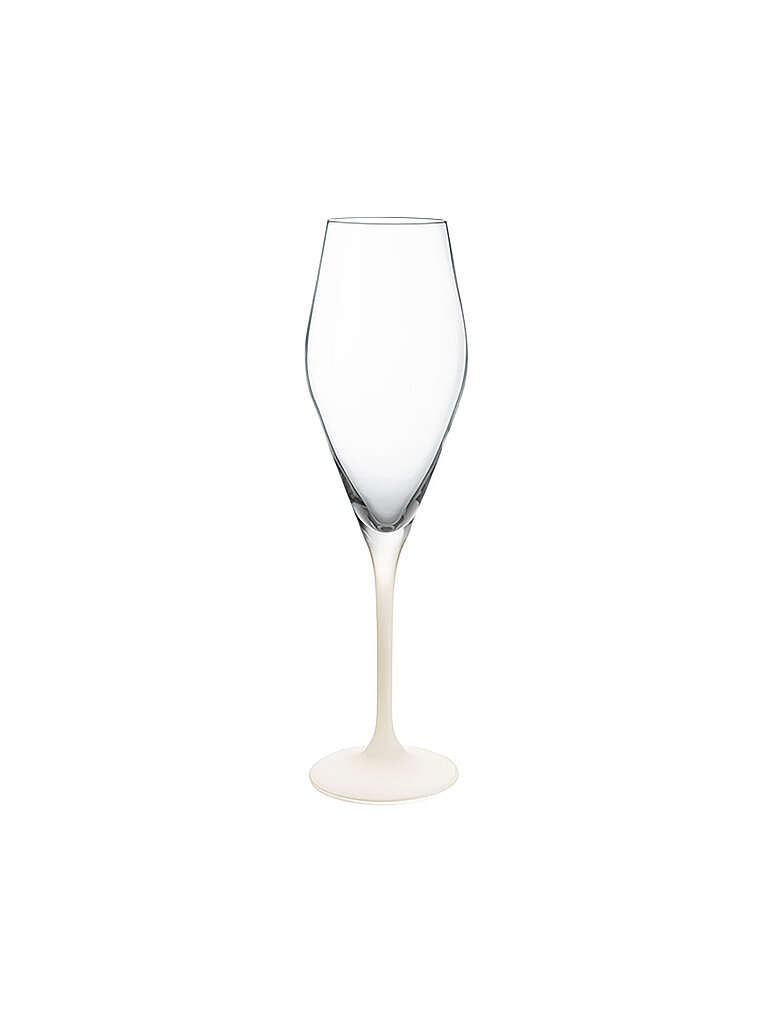 VILLEROY & BOCH Champangerglas 4er Set MANUFACTURE ROCK BLANC GLAS weiss
