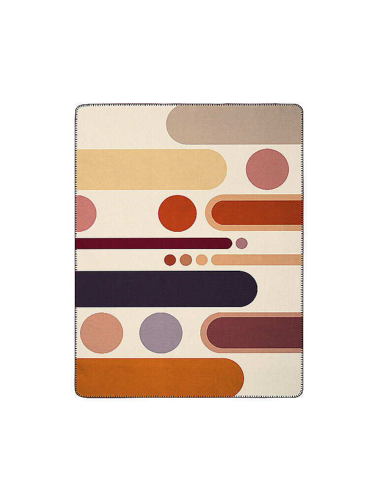 VILLEROY & BOCH Wohndecke - Plaid 150x200cm MIAMI Bunt bunt Image