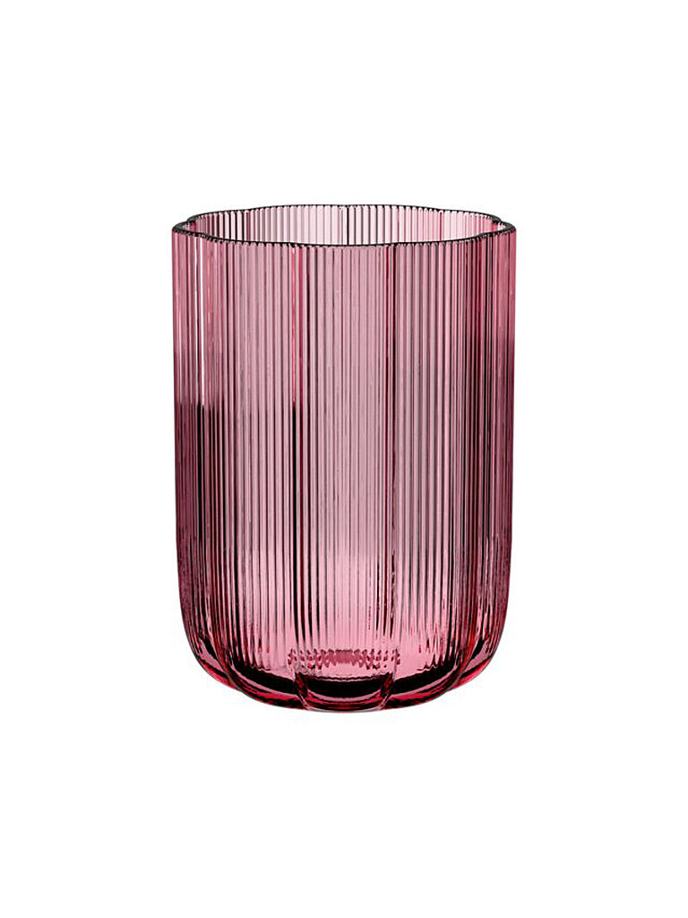 Vase 22cm FLEUR Cassis rosa baby
