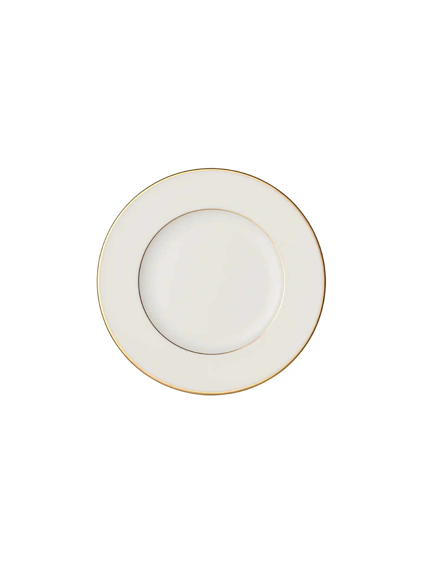 VILLEROY & BOCH SIGNATURE | Brotteller "Anmut Gold" 16cm | weiss