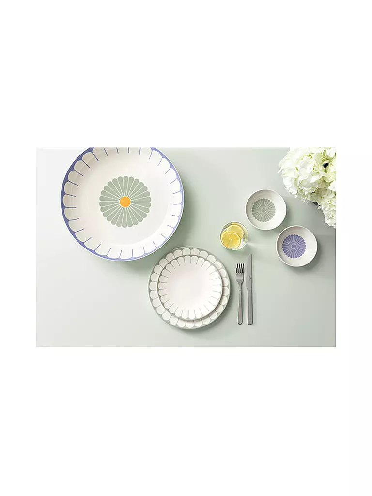 VILLEROY & BOCH | Dessertschale 13cm FLEUR BLEU | hellgrün
