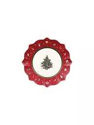 VILLEROY & BOCH | Frühstücksteller 24cm "Toy's Delight" | Dunkelrot