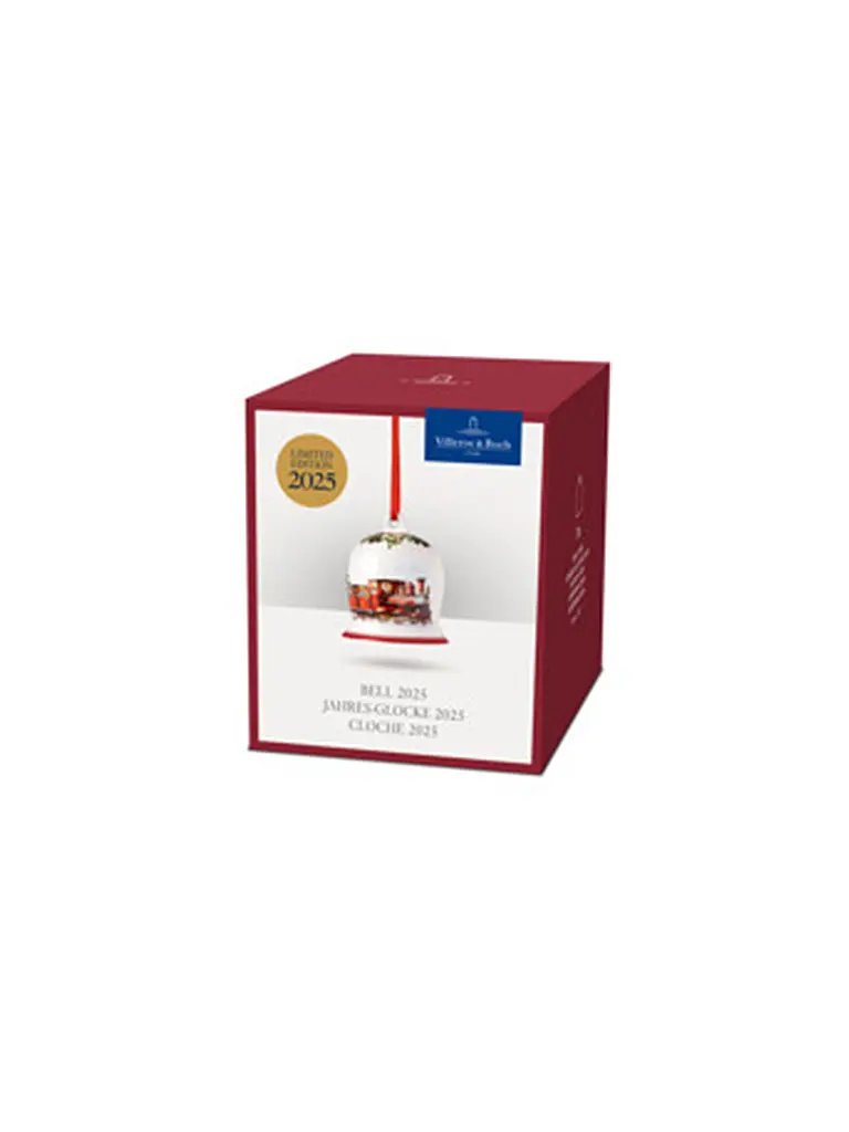 VILLEROY & BOCH | Jahresglocke 2025 6cm Toy's Delight | 