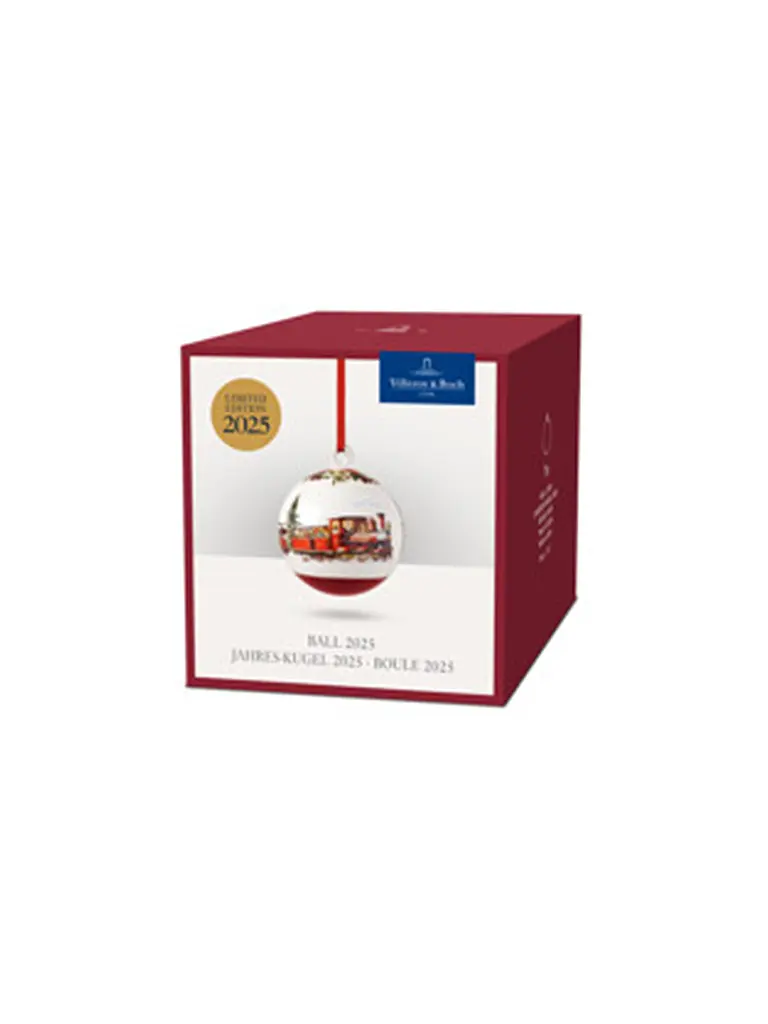 VILLEROY & BOCH | Jahreskugel 2025 6,5cm Toy's Delight | 
