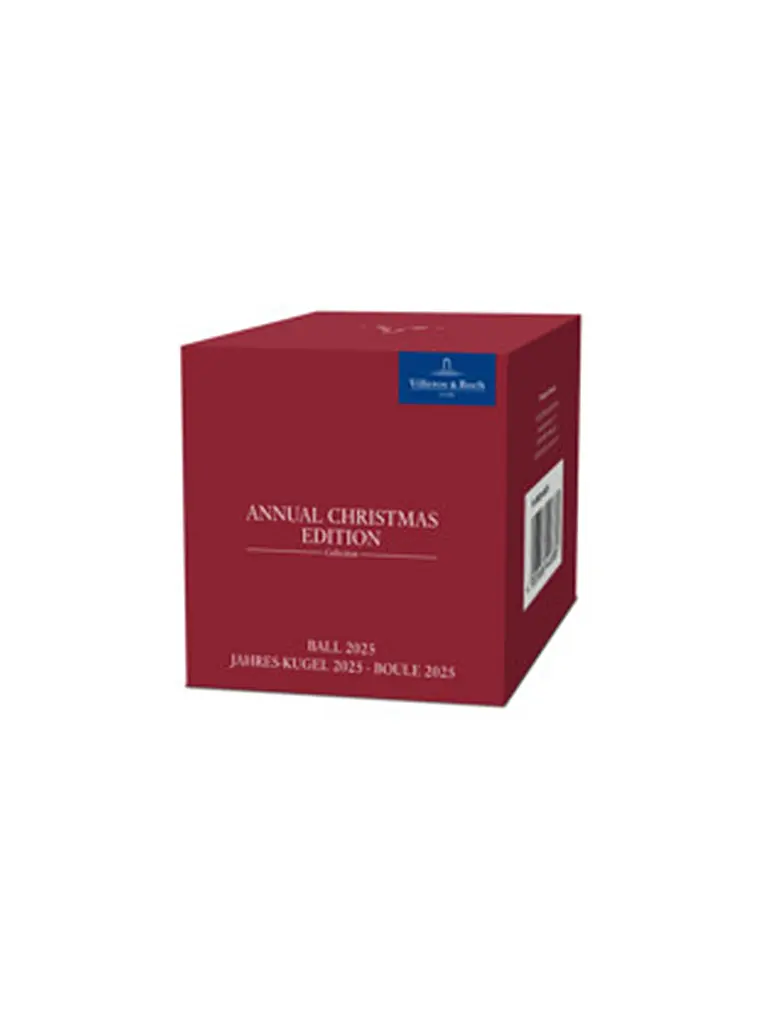 VILLEROY & BOCH | Jahreskugel 2025 6,5cm Toy's Delight | 