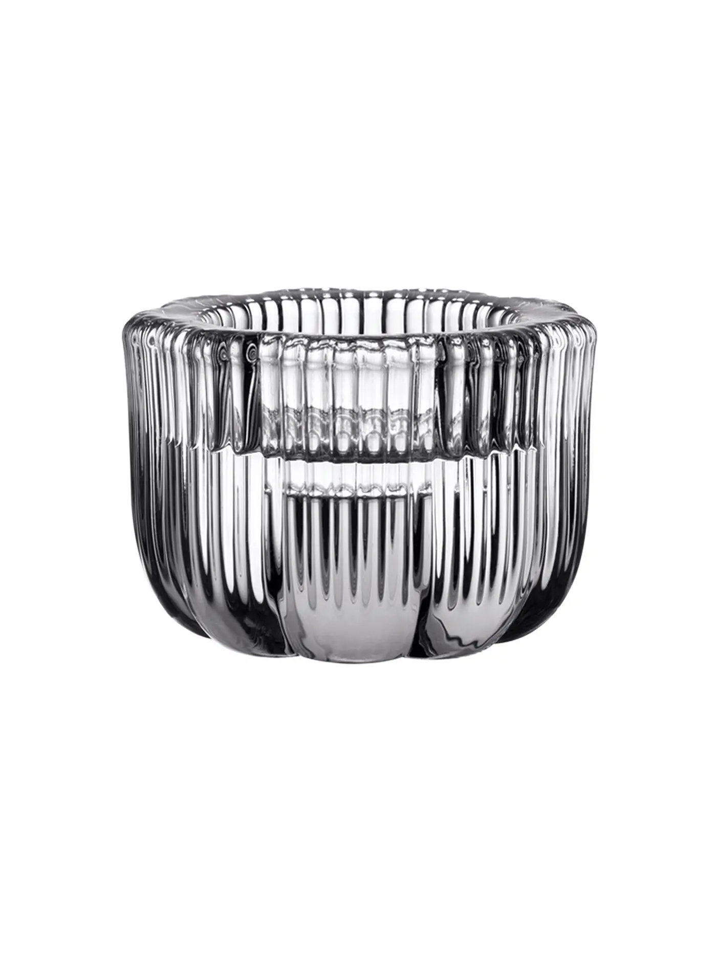 VILLEROY & BOCH | Kerzenständer 2in1 6x4,5cm FLEUR VERT | transparent