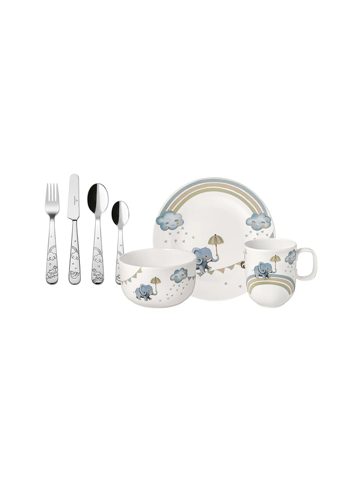 VILLEROY & BOCH | Kinder Geschirrset 7tlg Roar Like A Lion | beige