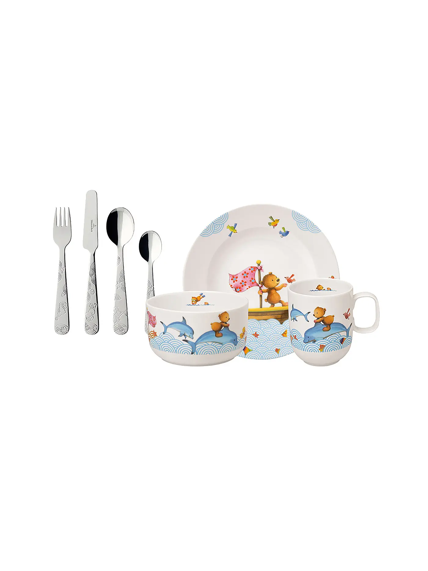 VILLEROY & BOCH | Kinder Geschirrset 7tlg Roar Like A Lion | bunt