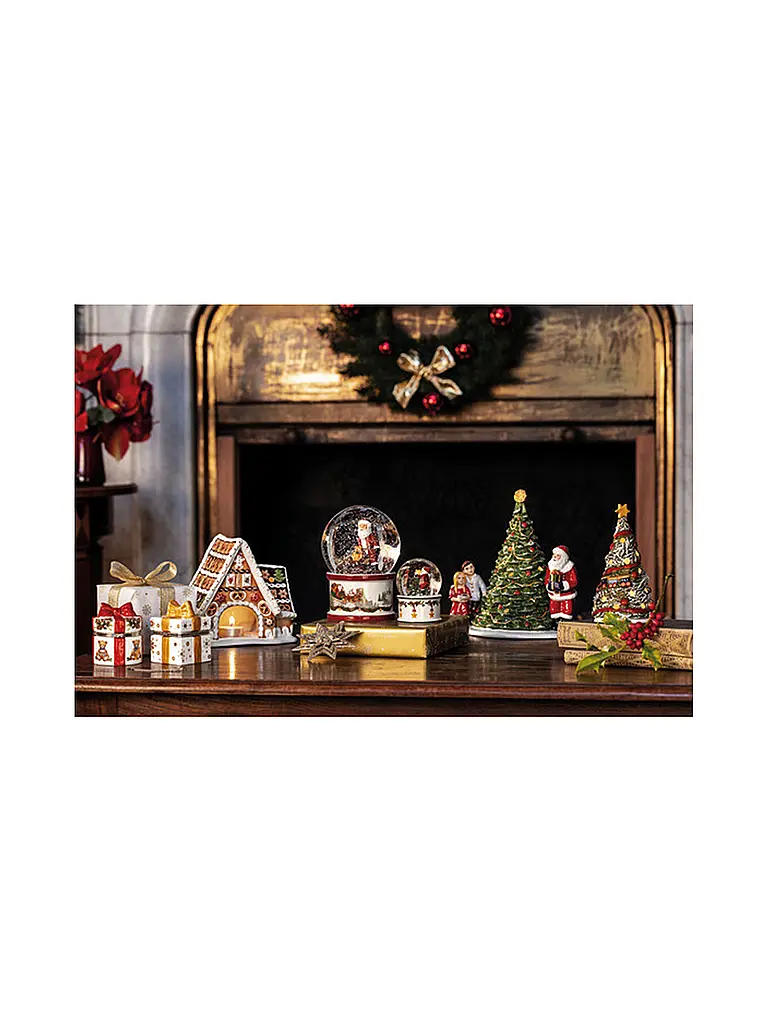 VILLEROY & BOCH | Lebkuchenhaus mit Spieluhr 16x13x16cm Toy's Delight  | Bunt