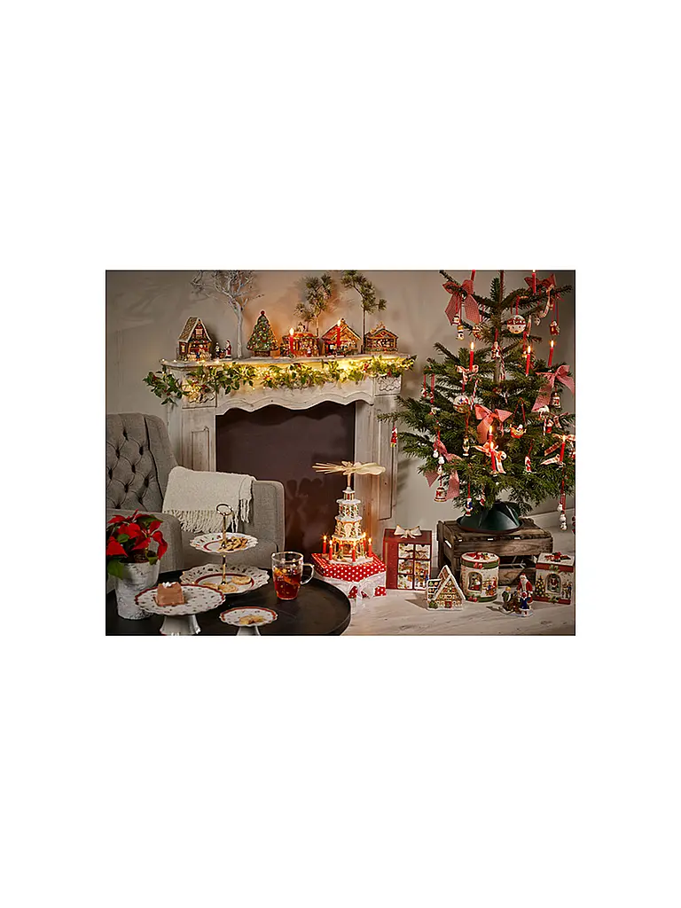 VILLEROY & BOCH | Lebkuchenhaus mit Spieluhr 16x13x16cm Toy's Delight | 