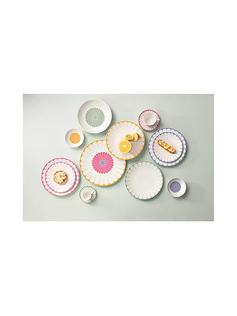 VILLEROY & BOCH | Servierteller 32cm FLEUR COLEUR | Bunt