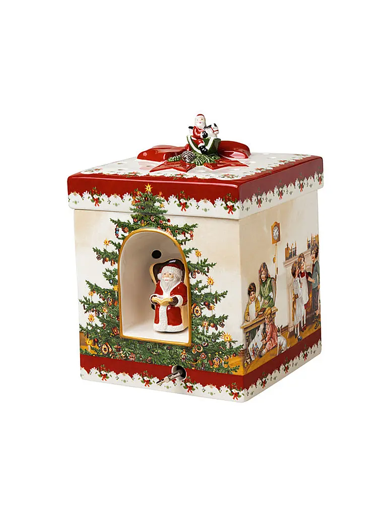 VILLEROY & BOCH | Spieluhr Toy's Delight Paket eckig 17x17x21cm | Bunt