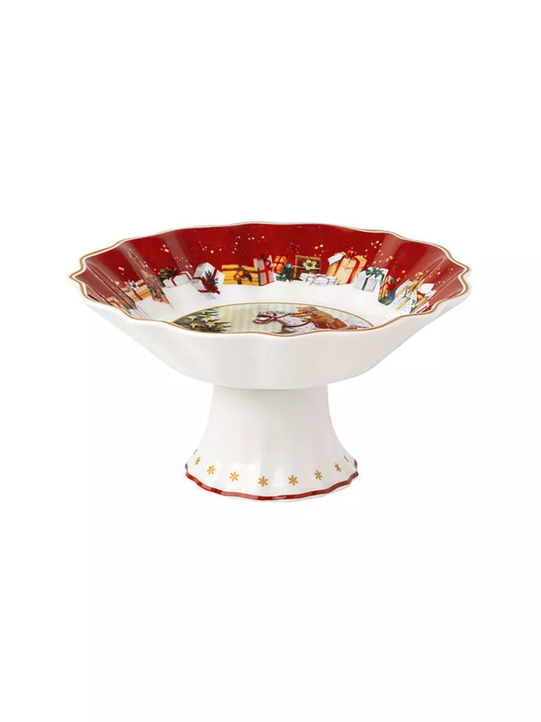 VILLEROY & BOCH | Toy's Fantasy Schale auf Fuß klein, Geschenke 14,5x14,5x7,5cm | 