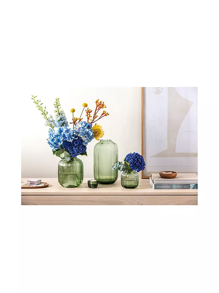 VILLEROY & BOCH | Vase 19cm FLEUR VERT | transparent