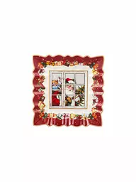 VILLEROY & BOCH | Weihnachts Schale Eckig Santa 23cm | Bunt