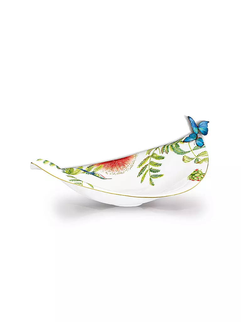 VILLEROY & BOCH SIGNATURE | Blattschale "Amazonia" 47x38cm | bunt