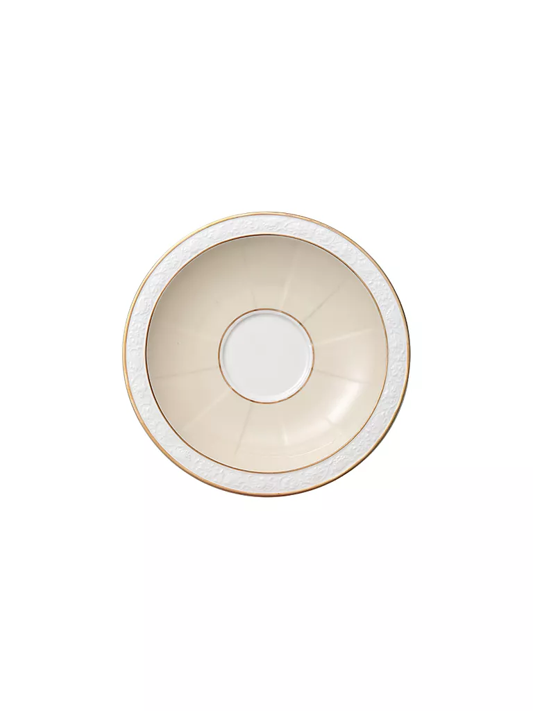 VILLEROY & BOCH SIGNATURE | Frühstücks-/Suppen-Untertasse "Ivoire" 18cm | beige