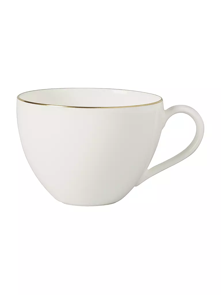 VILLEROY & BOCH SIGNATURE | Kaffee-Obertasse "Anmut Gold" 0,20l | weiss