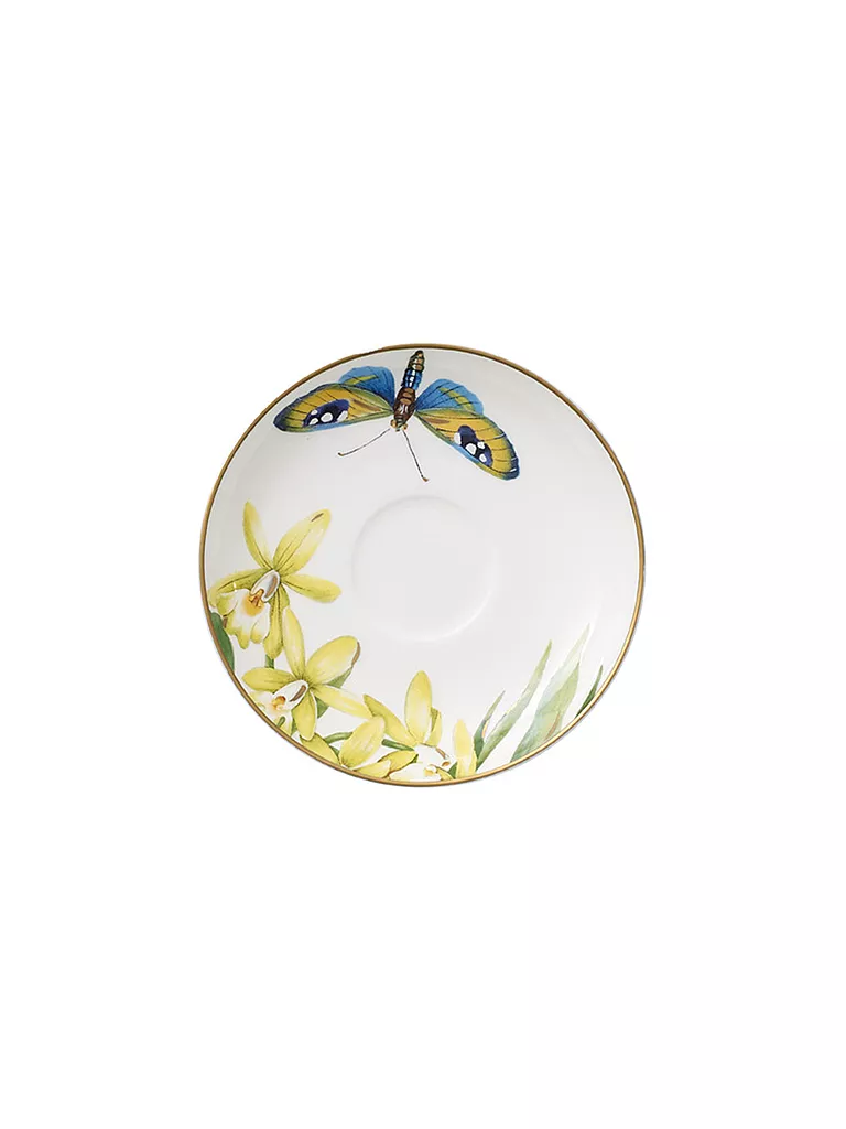 VILLEROY & BOCH SIGNATURE | Mokka-/Espresso-Untertasse "Amazonia Anmut" 12cm | bunt