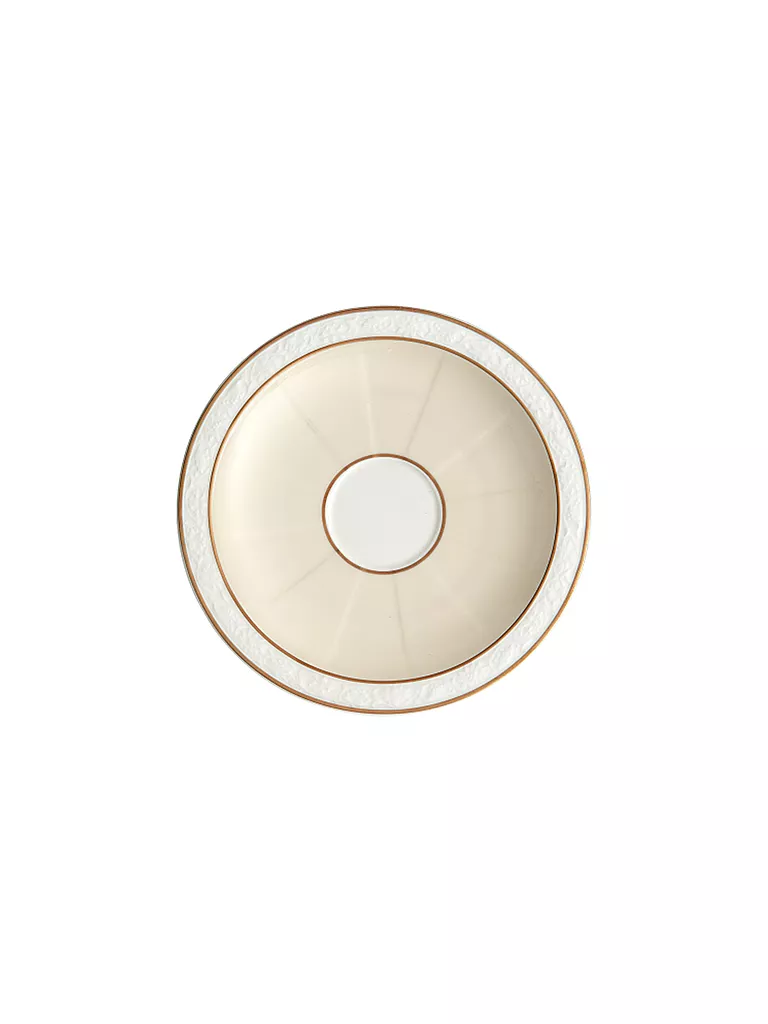 VILLEROY & BOCH SIGNATURE | Mokka-/Espresso-Untertasse "Ivoire" 13cm | beige