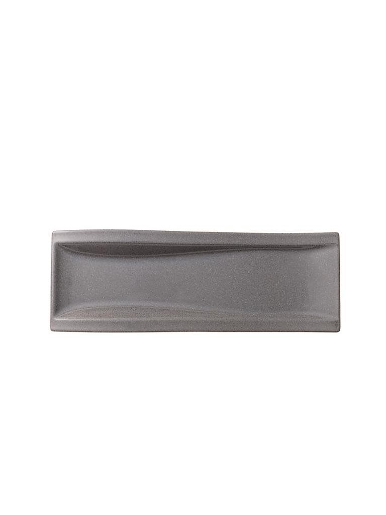 VILLEROY & BOCH | Antipastiteller "NewWave Stone" 42x15cm | grau