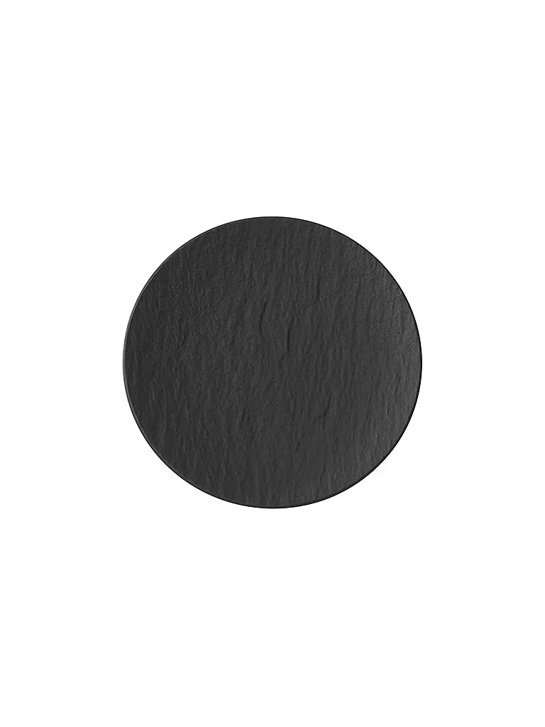 VILLEROY & BOCH | Brotteller "Manufacture Rock" 16cm (Grau) | schwarz