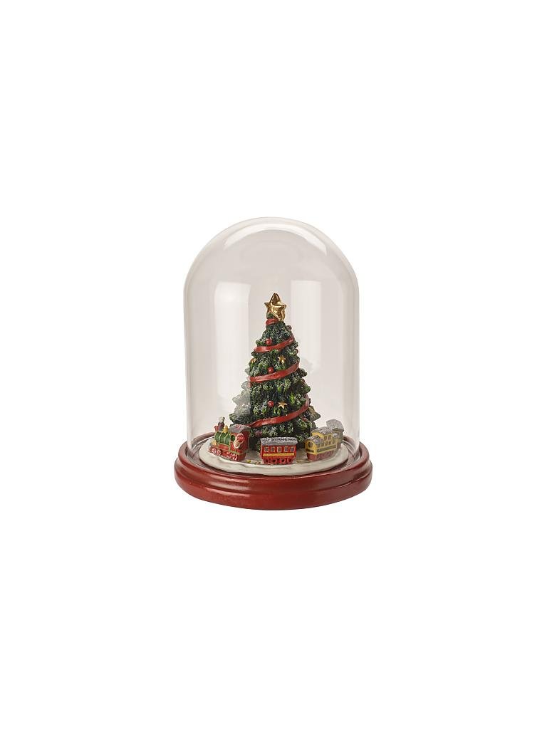 VILLEROY & BOCH | Christmas Toys - Weihnachtsglocke mit Baum 15x15x19cm | bunt