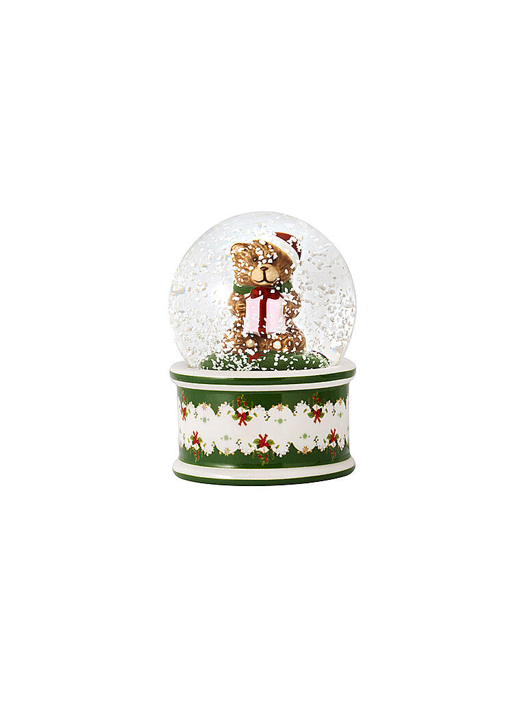 VILLEROY & BOCH | Christmas Toys Schneekugel Bär 6x6x9cm  | bunt