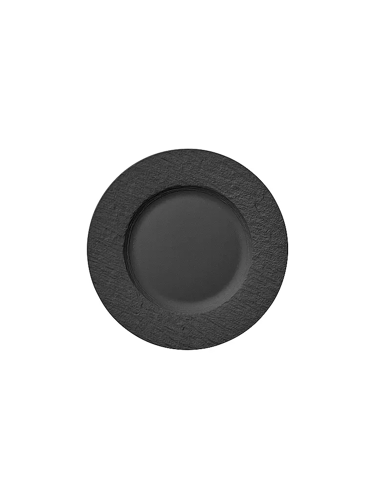 VILLEROY & BOCH | Frühstücksteller "Manufacture Rock" 22cm (Schwarz) | schwarz