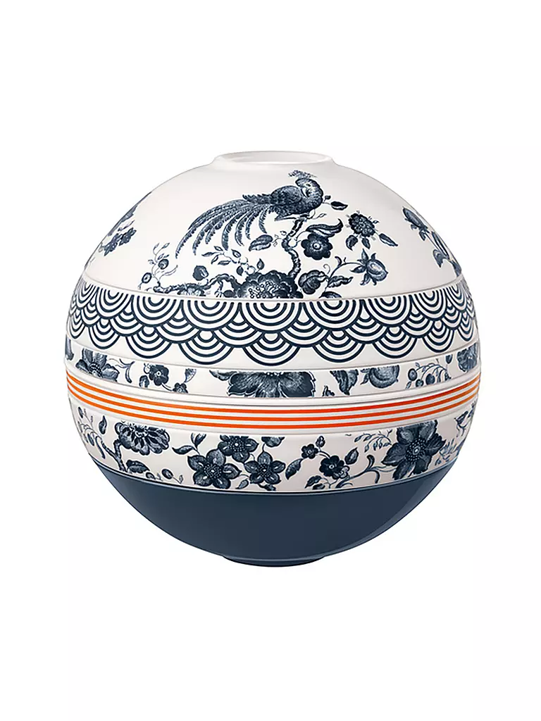 VILLEROY & BOCH | Geschirrset 7-teilig LA BOULE Iconic Paradiso | dunkelblau