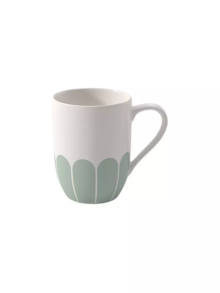VILLEROY & BOCH | Henkelbecher 0,37l FLEUR VERT | hellgrün