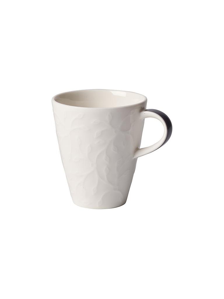 VILLEROY & BOCH | Henkelbecher klein "Caffè Club - Floral Touch" 0,2l (Smoke) | grau