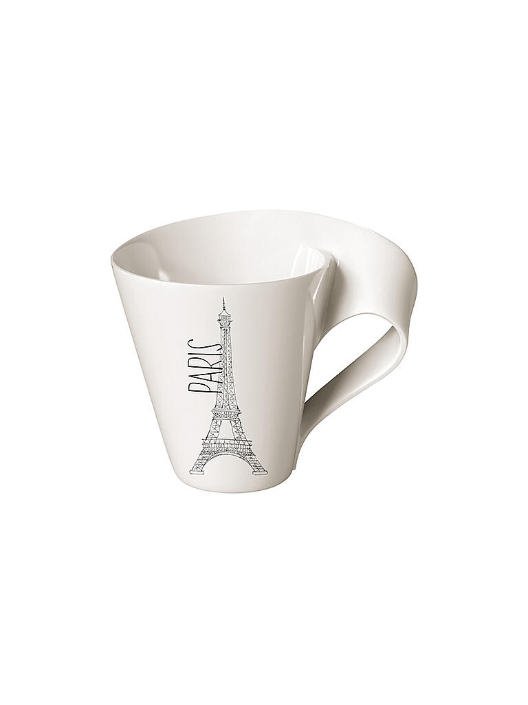 VILLEROY & BOCH | Modern Cities Kaffeebecher Paris 300ml | weiss